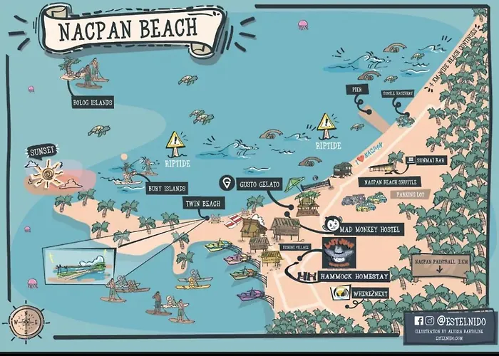 Hostel: Lazy Juan Beach House Nacpan