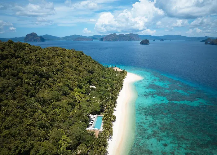Luxury hotel only: Pangulasian Island Resorts El Nido